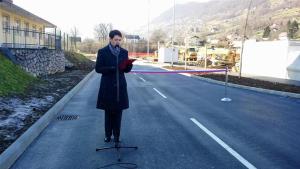 Otvoritev komunalne infrastrukture v novem delu Proizvodno servisne cone Vrtača 3